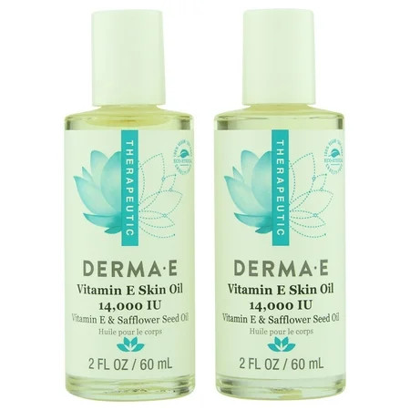 Derma E Vitamin E Skin Oil 14000 IU 2 ct 2 oz | Walmart (US)