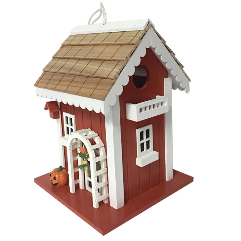 Fledgling Series Autumn Roost 10 in x 7 in x 7 in Birdhouse | Wayfair North America