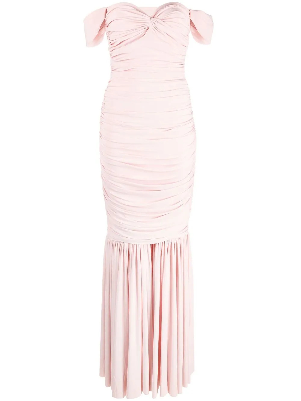 Norma Kamali sweetheart-neck off-shoulder Dress - Farfetch | Farfetch Global