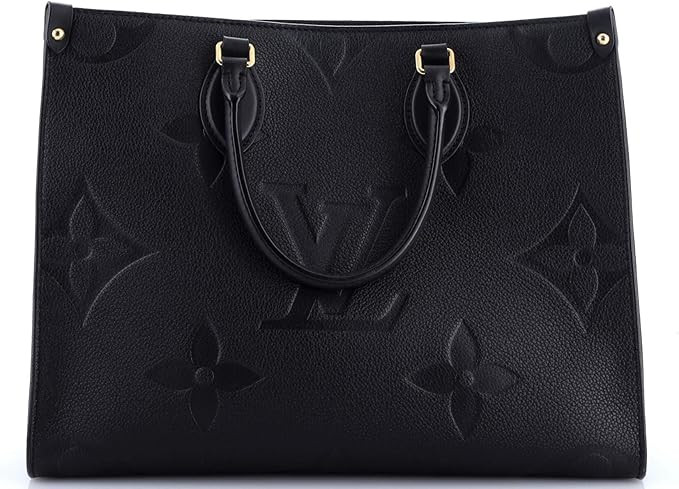 Amazon.com: Louis Vuitton, Pre-Loved OnTheGo Tote Monogram Empreinte Giant MM, Black : Luxury Sto... | Amazon (US)