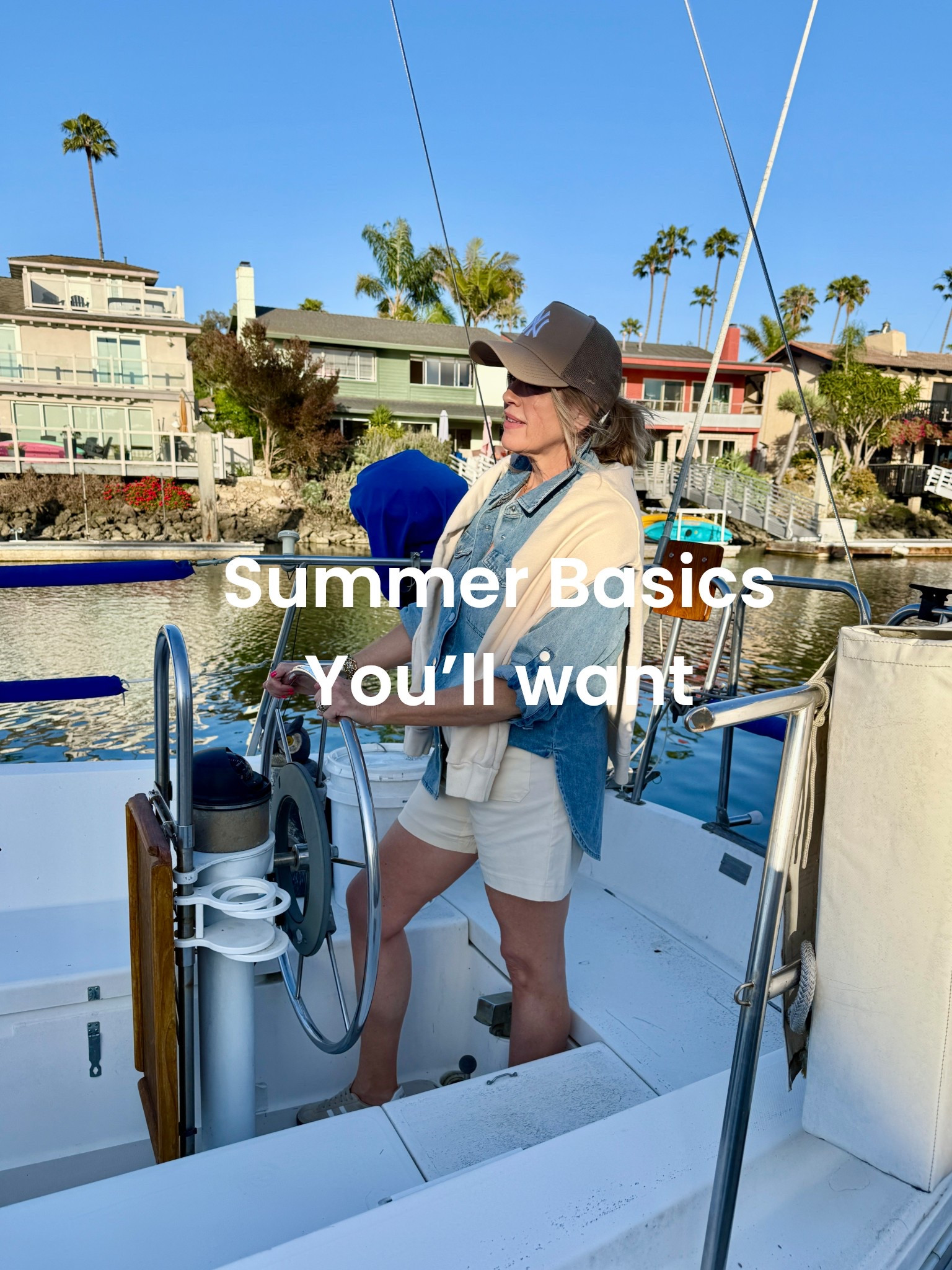 Summer Wardrobe basics 
You’ll want… 

These are pieces you’ll grab and wear on repeat

The cutest and easy to wear 
Patch pocket, perfect length shorts… in Cream 
Twill by tribal fashion 
(Cream Not linkable right now
Linked the pink...

These by Spanx’s are similar I have as well,, save 15% off with code Deardarcyxspanx 

The perfect denim button up shirts … this is my go to and grab, want to wear daily shirts. 
Soft, comfortable and oh so good 

NYC baseball caps 

American Flag sweater 🇺🇸RL

Linked ed similar more affordable ones

Gola tennis shoes (on sale)  

All fit tts 

#LTKTravel #LTKMothersDay #LTKootd