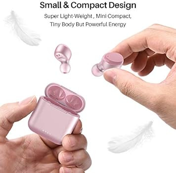 TOZO T6 True Wireless Earbuds Bluetooth Headphones Touch Control with Wireless Charging Case IPX8... | Amazon (US)