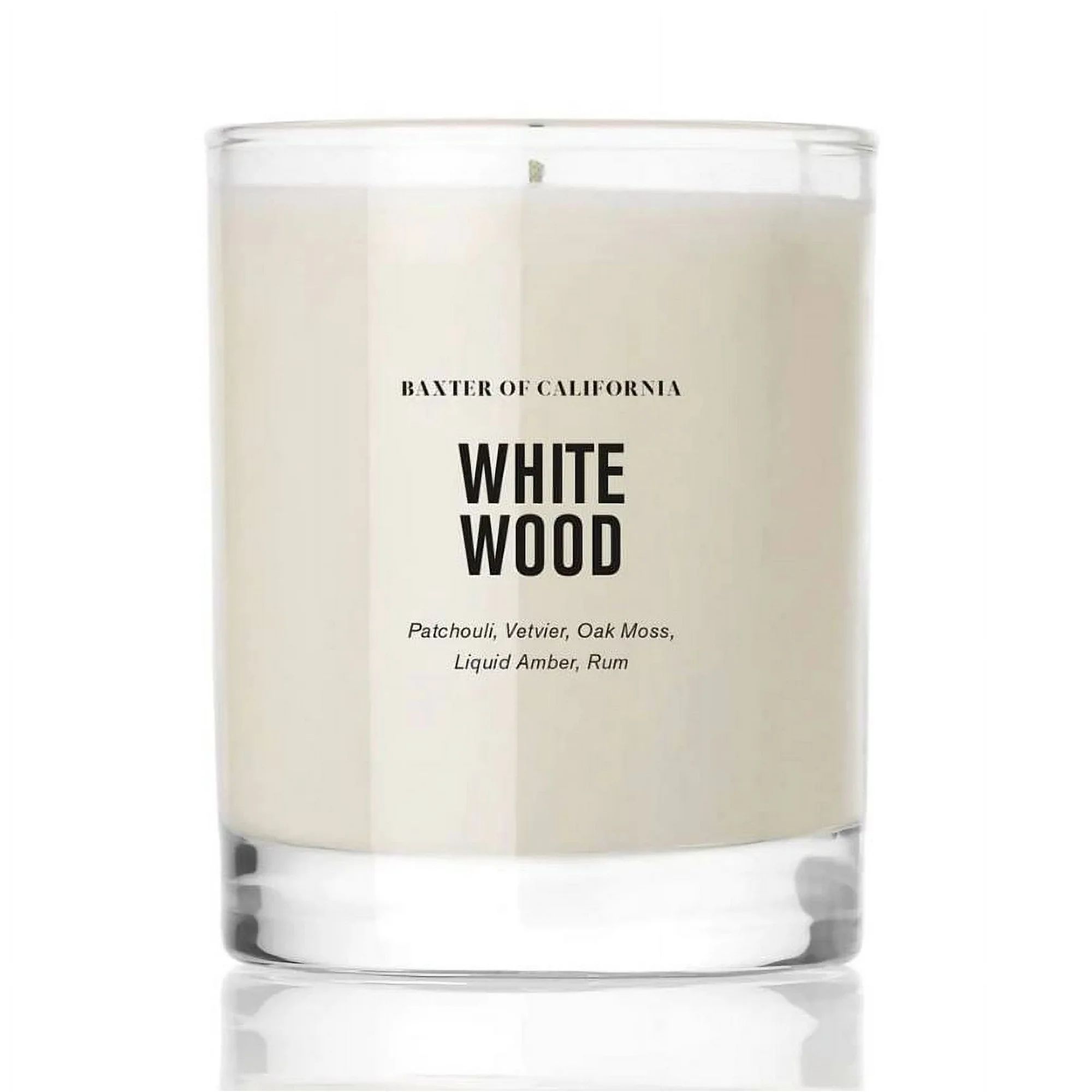 Baxter of California - White Wood Candle 6 oz. | Walmart (US)