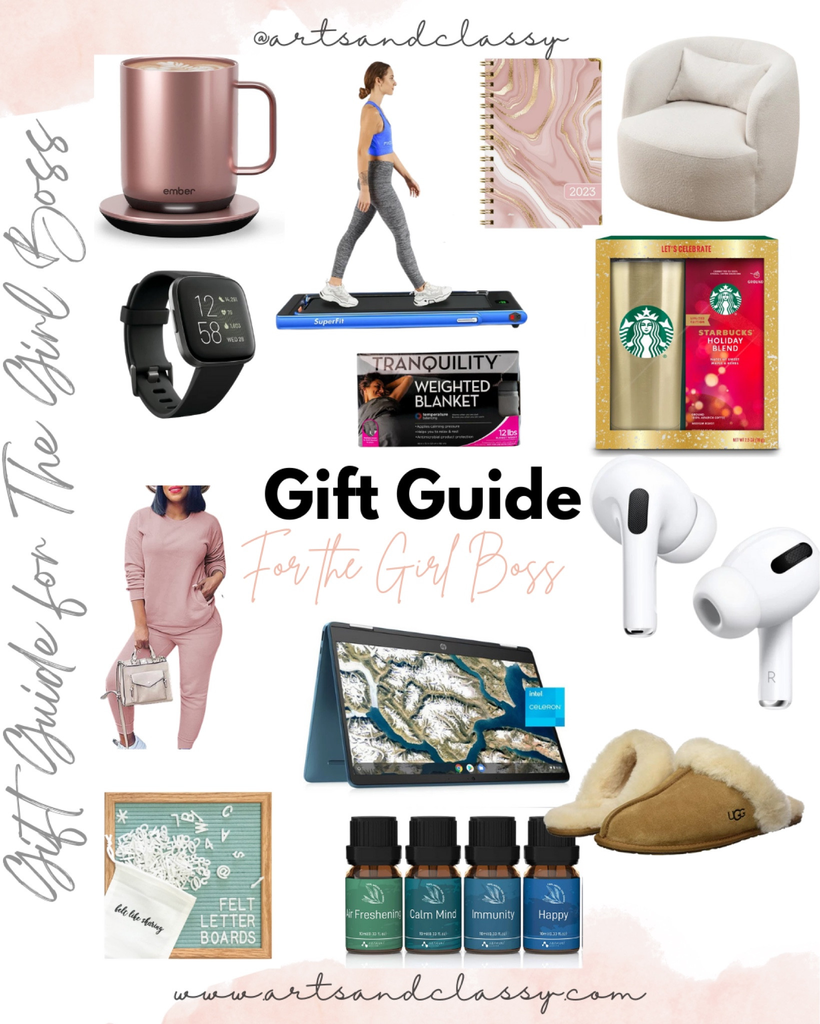 If you're looking for the perfect gift for the boss babe in your life, look no further! This guide has everything you need to know about what to get the girl boss who has it all. From stylish office supplies to must-have gadgets, we've got you covered. So go ahead and treat the lady in charge to something special this year!

#LTKHoliday #LTKCyberweek #LTKGiftGuide