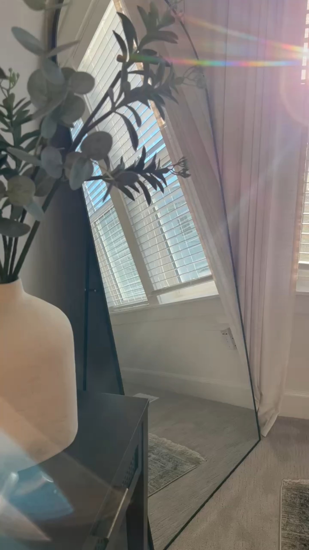 Still obsessed with this floor mirror that is an incredible price and beautiful size! 

#LTKHome