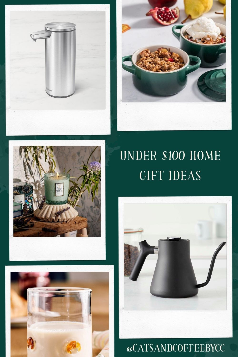 Home Gift Ideas They’ll Actually Love - Building your holiday gift list? Add these: a cozy plaid throw, the prettiest Anthropologie coasters, Voluspa’s floral glass candle, and Le Creuset’s mini cocotte. Thoughtful, timeless, and so giftable 💚 

 #LTKGiftGuide #LTKHome #LTKFindsUnder100