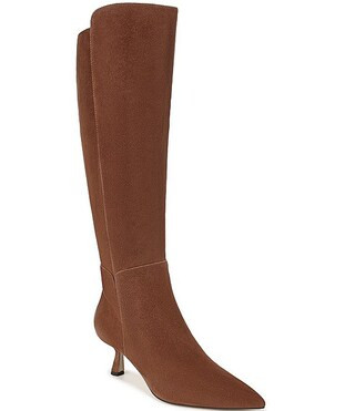 Sam Edelman Taylin Suede Kitten Heel Tall Dress Boots | Dillard's | Dillard's