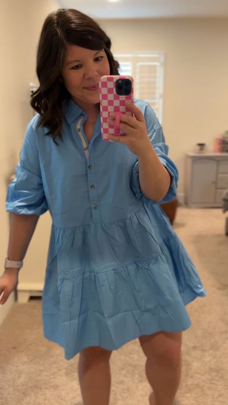 Poplin shirt dress from Amazon- a perfect one and done spring outfit!

I’m wearing a size small and the fit is oversize. 

Would be cute workwear to work from home, or a darling vacation outfit. 

Spring outfit. Resort wear. Easter dress. 

#LTKSeasonal #LTKfindsunder50 #LTKstyletip