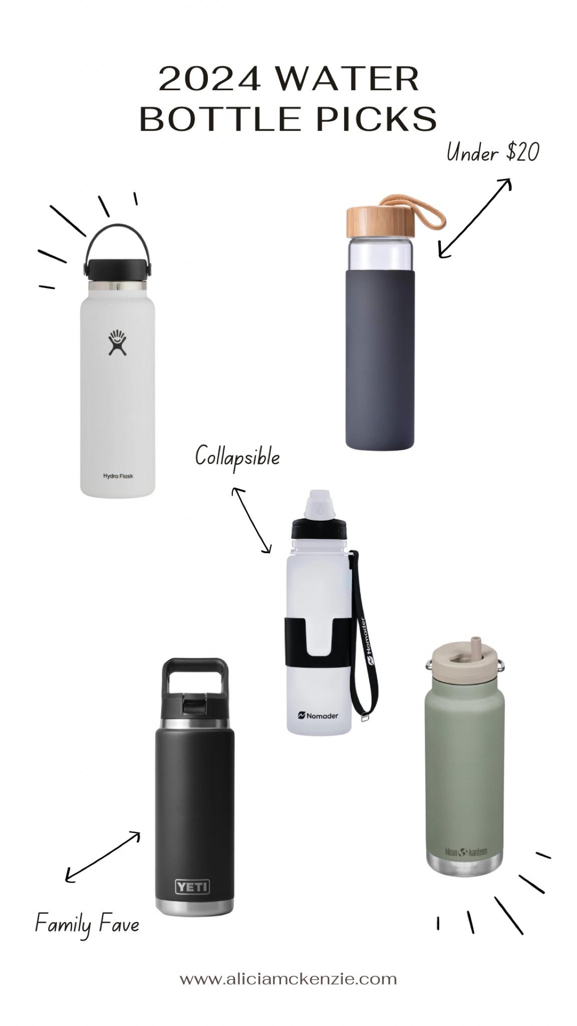 Good Morning, let’s hydrate. The middle bottle is collapsible! 

It’s called the Nomader Collapsible Water Bottle and is only available on their website! 

Cheers  





#LTKtravel #LTKfitness #LTKfindsunder50