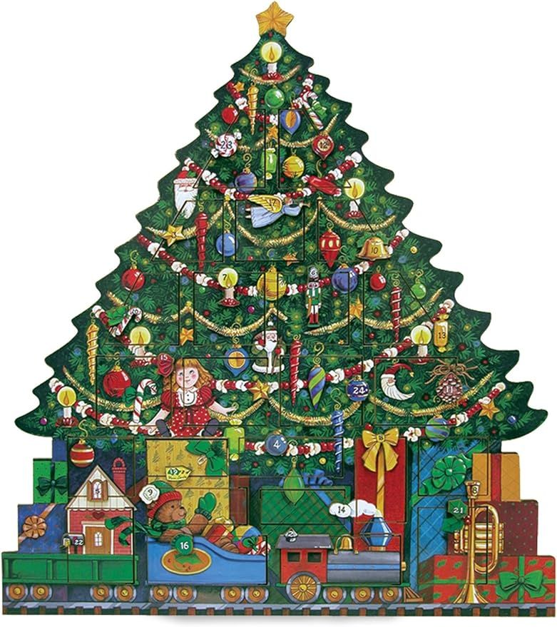 Byers' Choice Christmas Tree Advent Calendar #AC02 from The Advent Calendars Collection | Amazon (US)