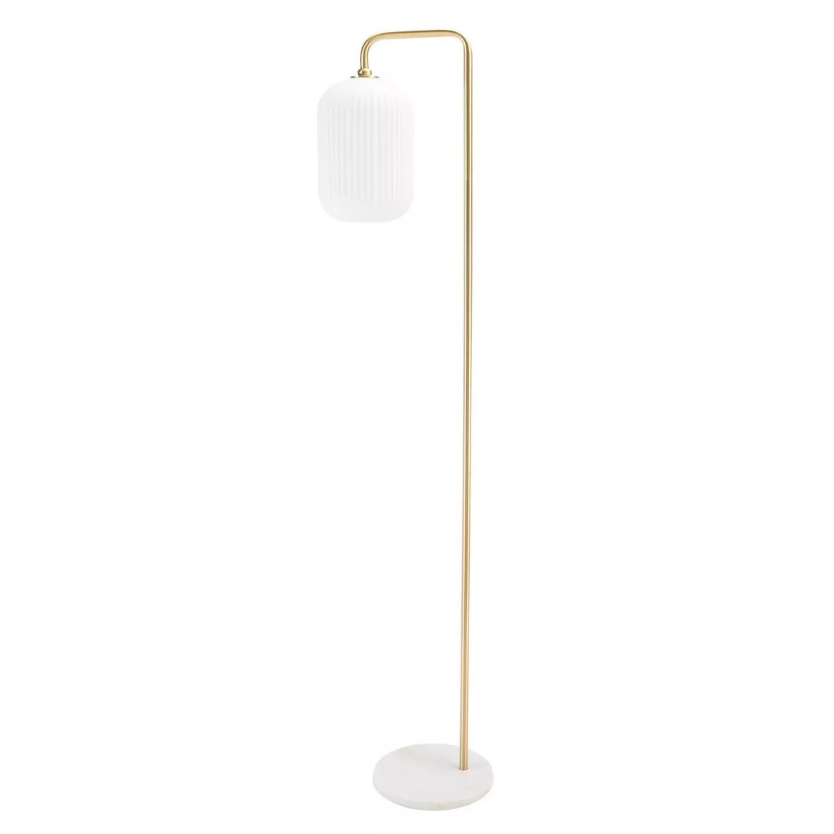 Santina 60" Floor Lamp - FLL7007 - Gold/White Marble - Safavieh | Target