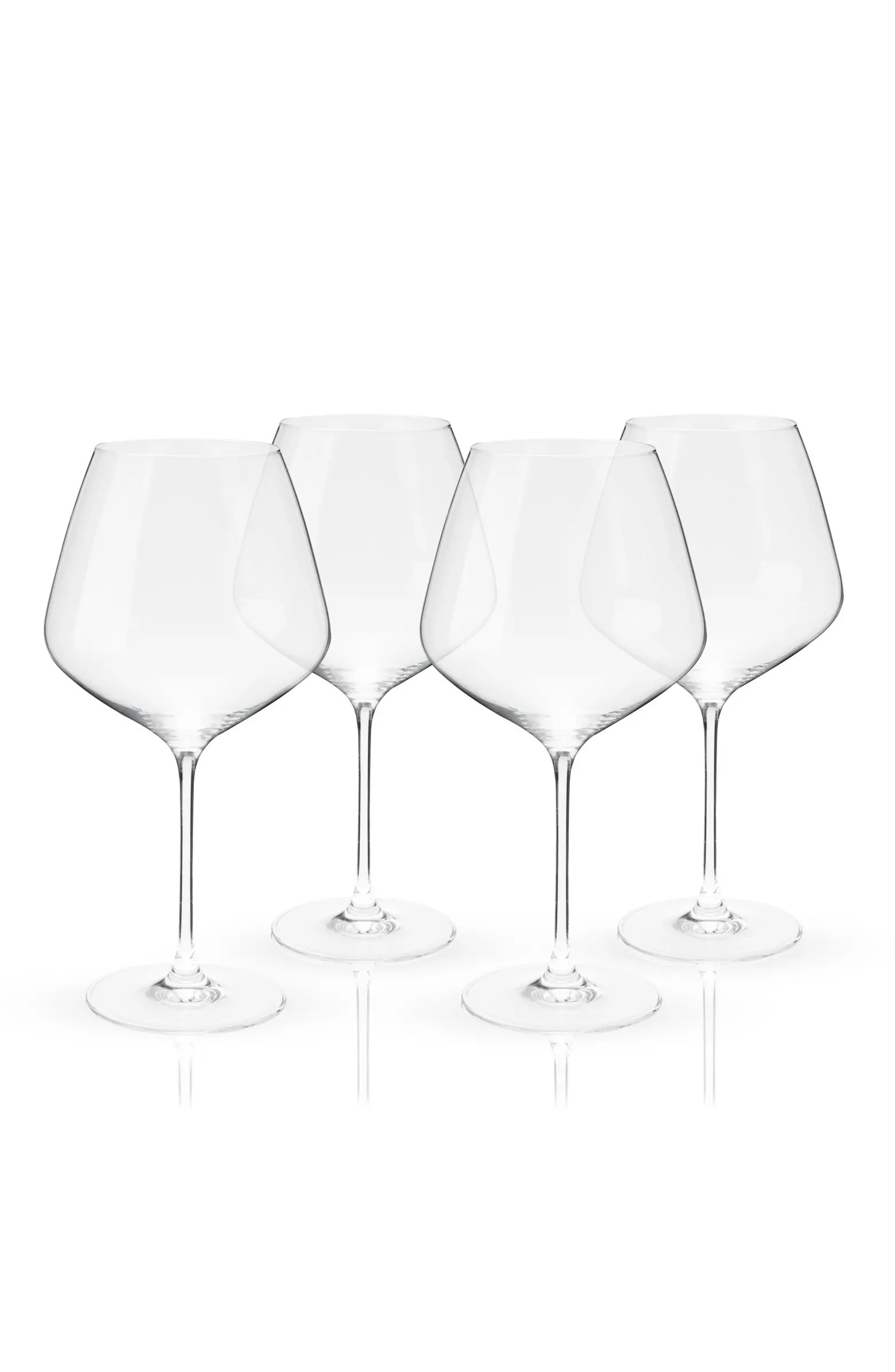 Reserve European Crystal Burgundy Glasses Set of 4 | Nordstrom