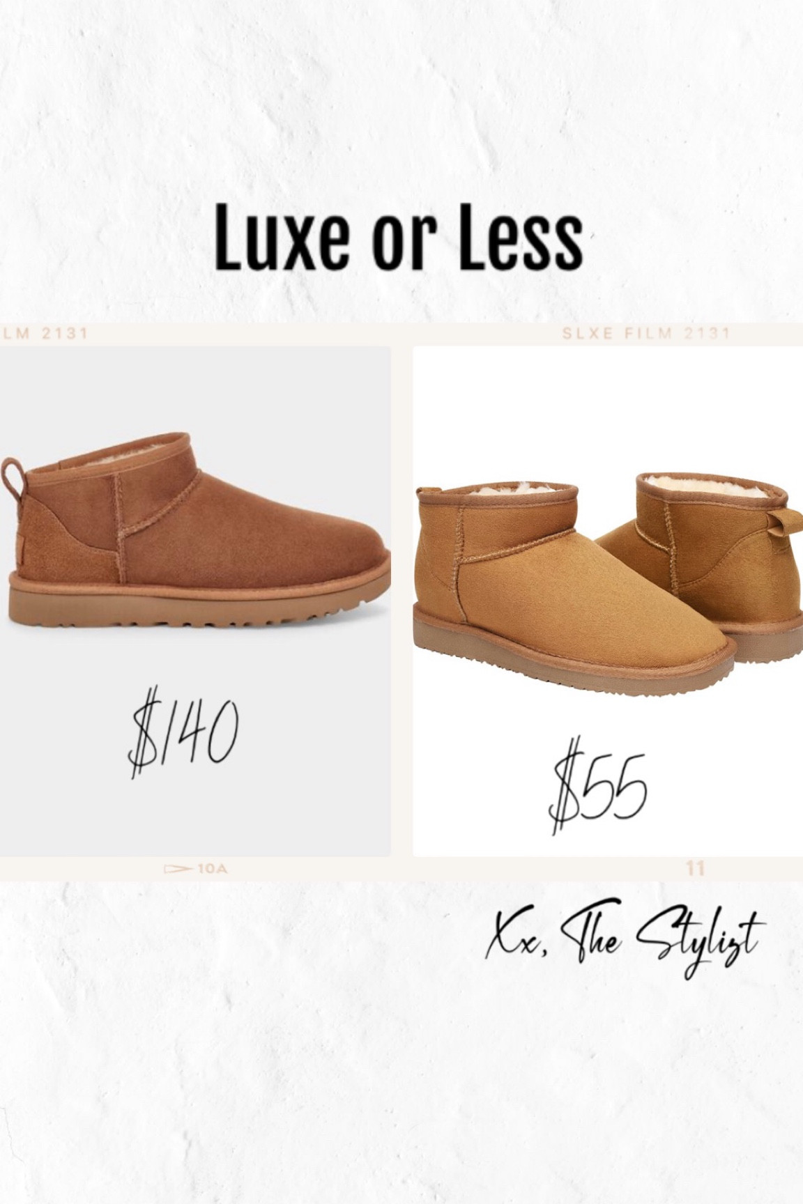 Luxe or less! Great designer lookalike. Perfect booties for all your errand runs. 

Booties, Ugg’s, gift ideas, gift ideas for her, shoe crush, holiday gift, The Stylizt. 



#LTKHoliday #LTKshoecrush #LTKGiftGuide
