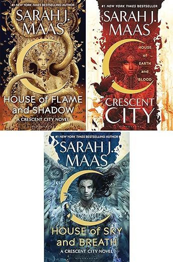 Crescent City Series Set of 3 Books. House of Earth and Blood, House of Sky and Breath and House ... | Amazon (US)