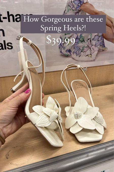 Spring Heels / Easter look / Easter heels / spring finds / spring fashion 

#LTKshoecrush #LTKwedding #LTKSpringSale