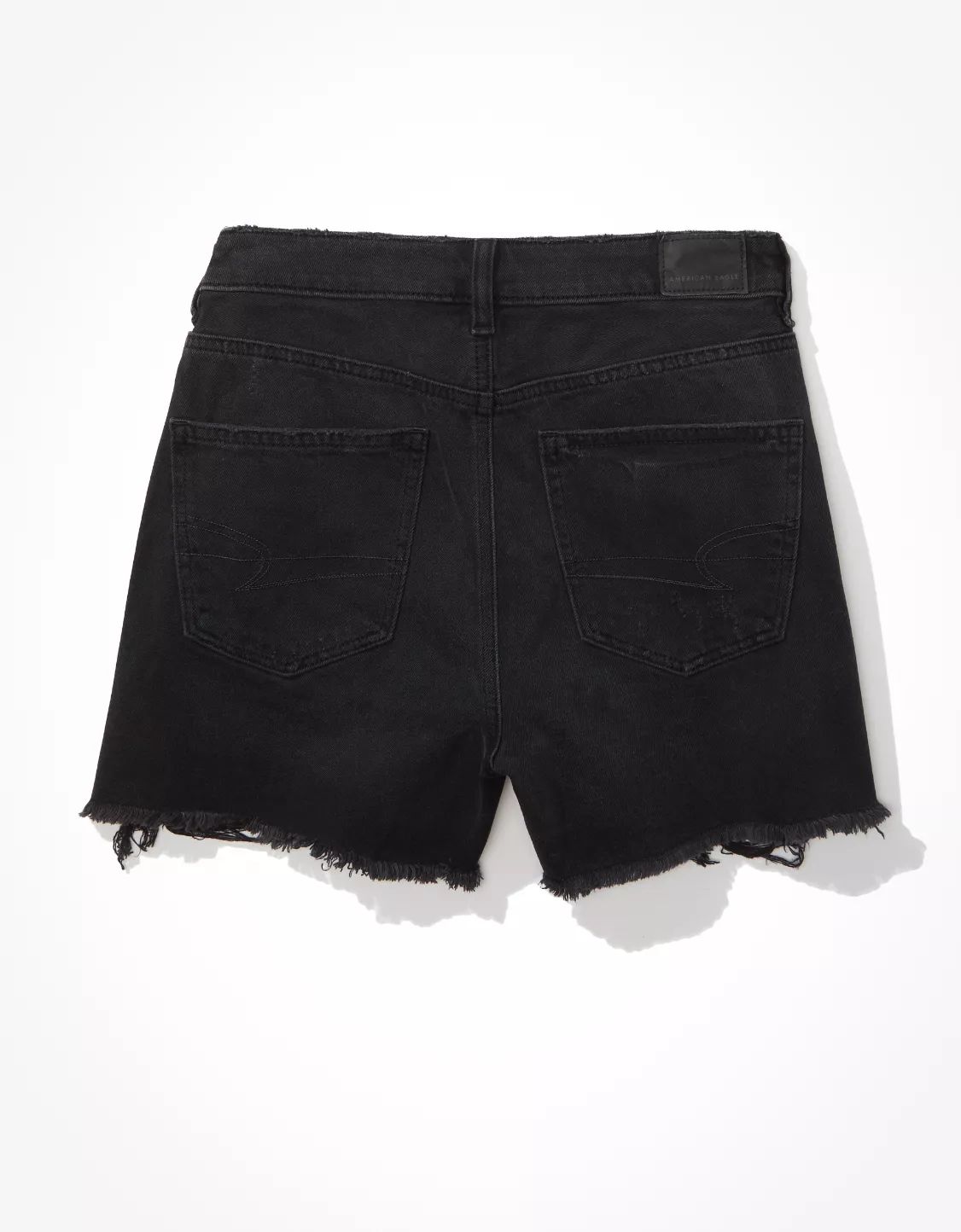 AE Highest Waist Denim Mom Shorts | American Eagle Outfitters (US & CA)