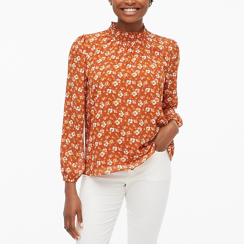 Smocked shirt | J.Crew Factory