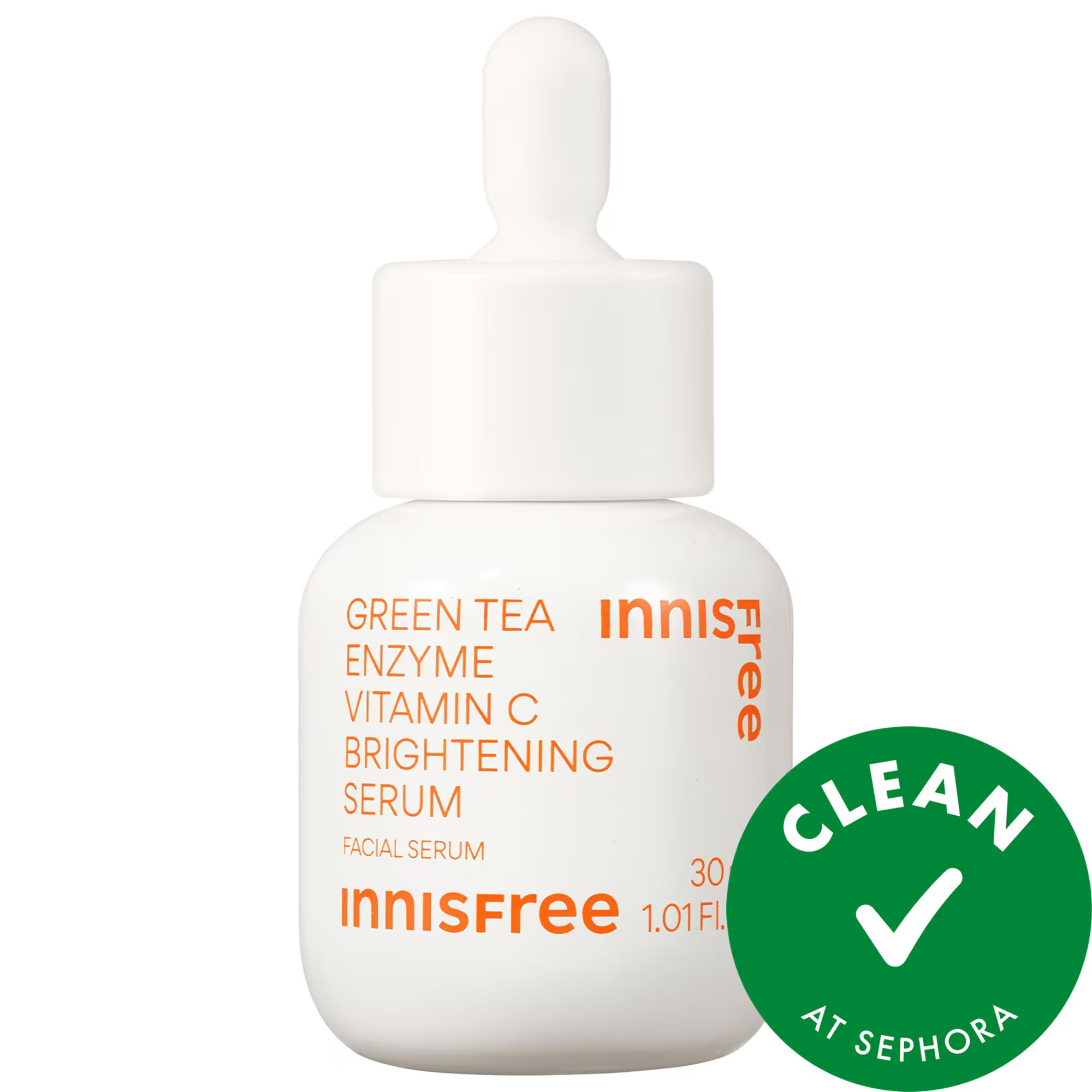 innisfree Green Tea Enzyme Vitamin C Brightening Serum 1 oz / 30 mL | Sephora (US)