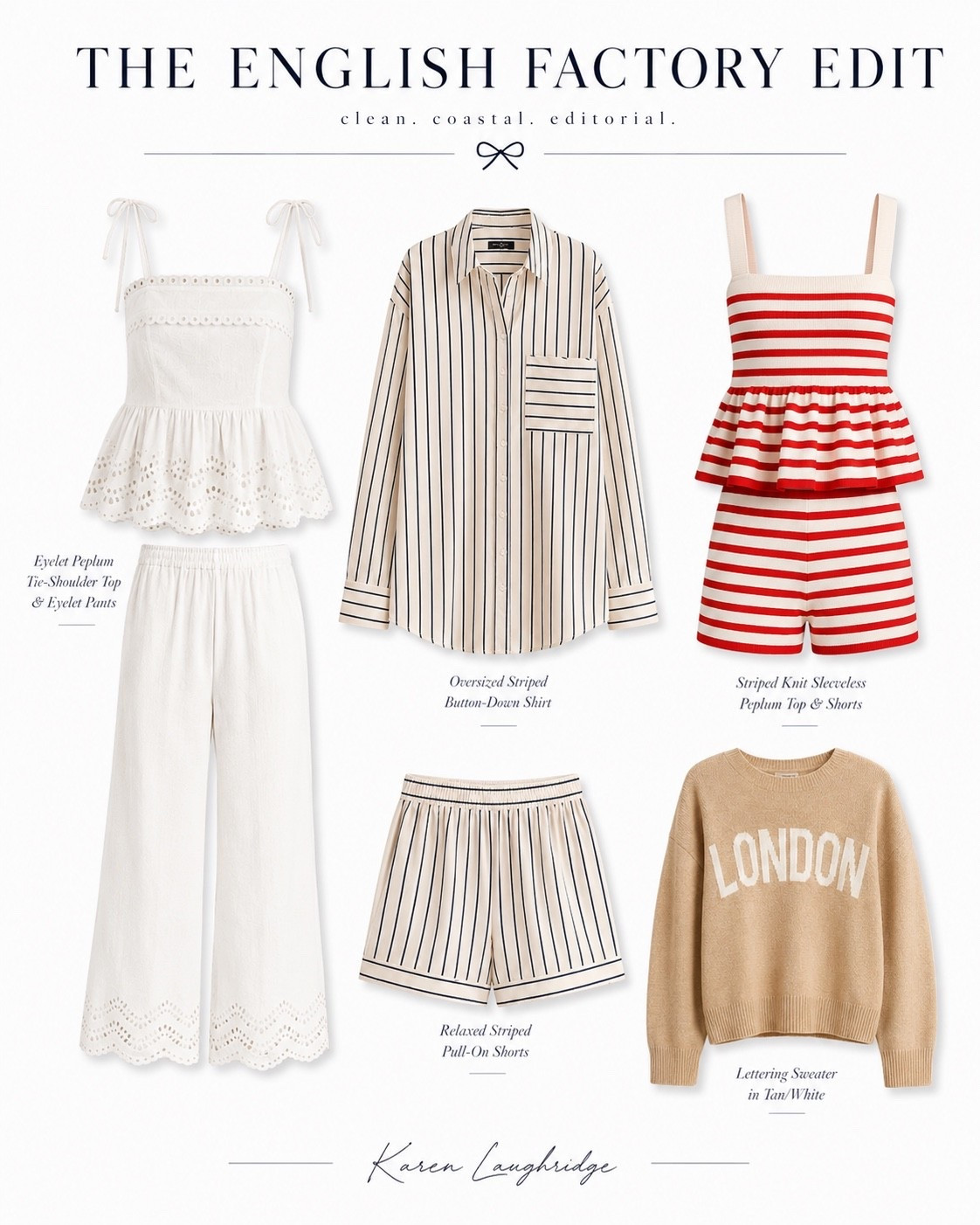 love these beautiful classy pieces from English Factory

#LTKdayinmylife #LTKTravel #LTKootd