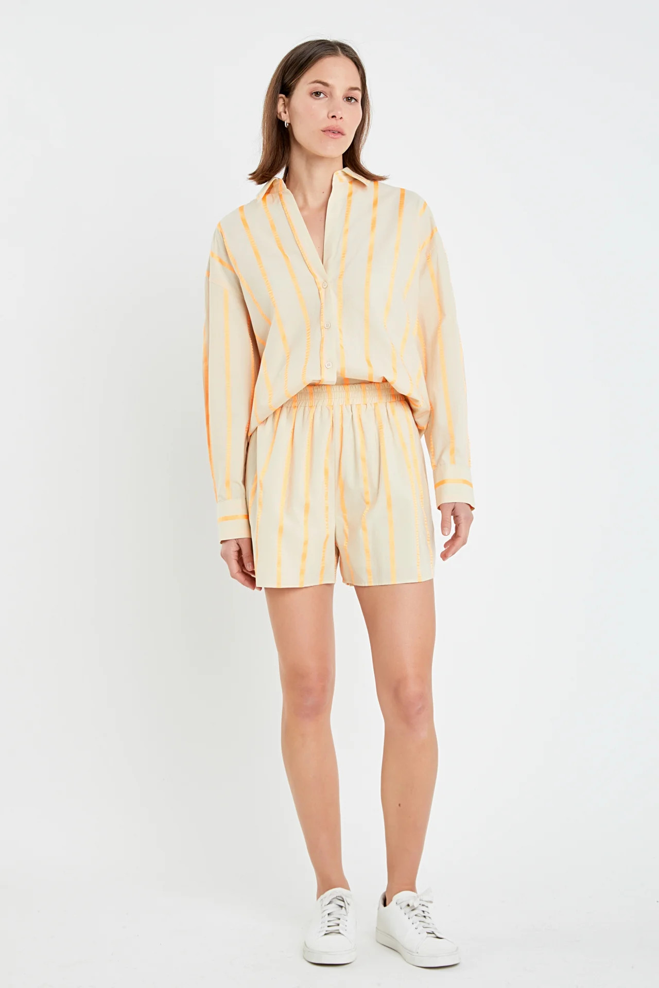 Tape Stripe Poplin Shirt | OBJECTRARE