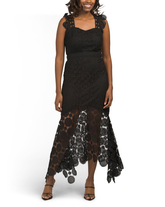 Sleeveless Lace Midi Dress | TJ Maxx