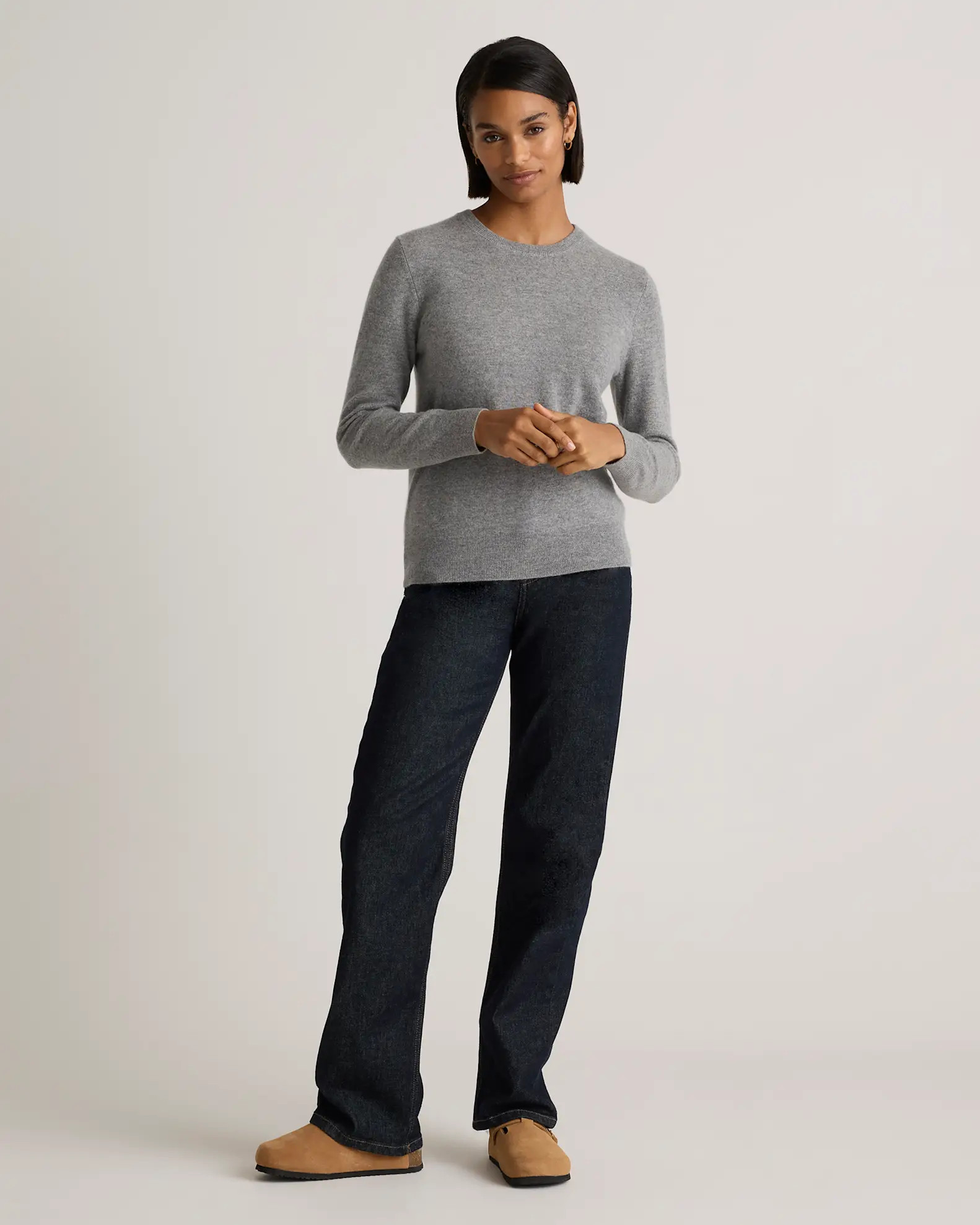 The $50 Cashmere Crewneck Sweater | Quince | Quince