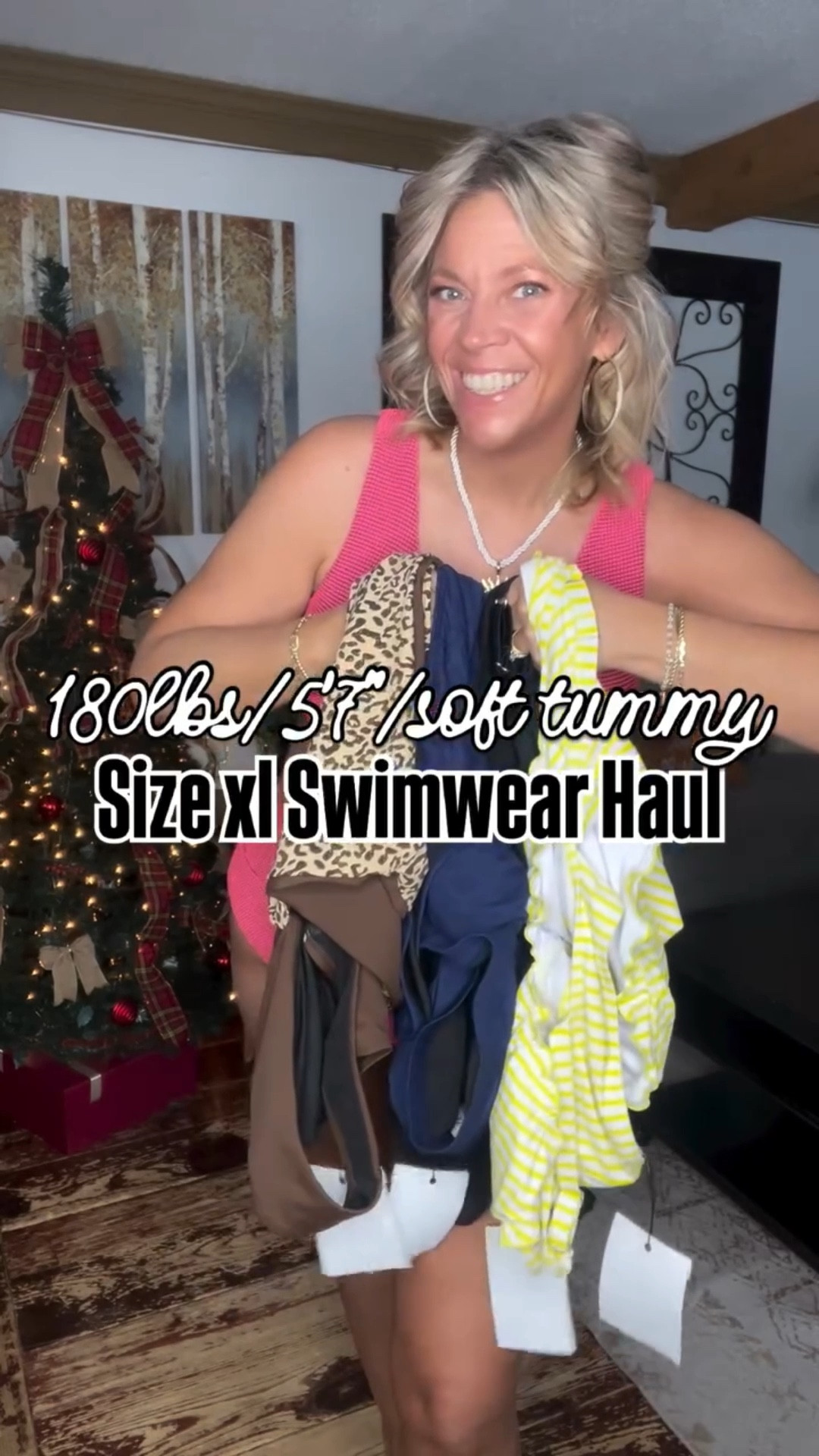 I have CODES 👩‍💻 for these two piece 👙 from Amazon perfect for your next warm weather vacation or spring break 🏖️ ☀️ 🌊 I’m 5’7”/180lbs and wearing size xl in each two piece. 
👩‍💻 
Retro yellow ruffle: 63D6162E.
Swim skirt 2 piece: NKGU7WI5.
Seashell 🐚 2 piece: LORMSN7H.
Reversible bikini: 53QSCARX.
Tie knot top bikini: PI9HRWVQ.

#LTKSeasonal #LTKOver40 #LTKMidsize