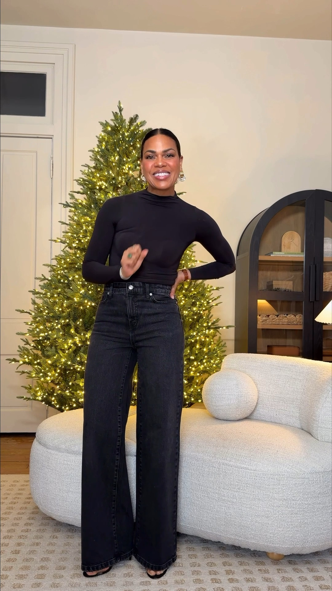 WDYM these are $27?? Size down, I’m 5’4” and they hit just above the floor. Stretchy and comfy and all the washes are so good! 

#LTKMidsize #LTKFindsUnder50 #LTKPlusSize