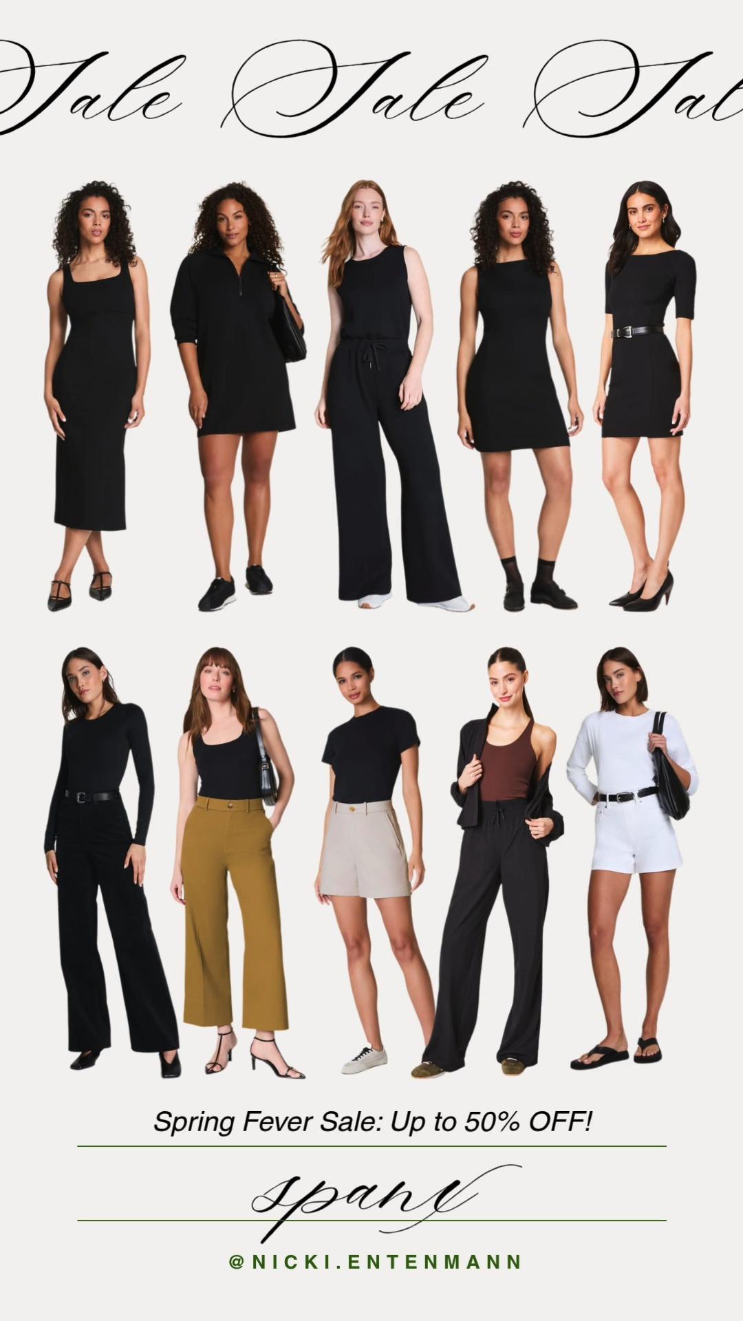 The Spanx Spring Fever Sale is the ultimate chance to upgrade your wardrobe with premium essentials at up to 50% off! From sculpting dresses and sophisticated workwear to their iconic wide-leg pants, these elevated basics are designed to make you feel as good as you look. These fan-favorite styles are moving fast, so grab your must-haves now while these major discounts are still live.

#Spanx #SpanxSale #SpringFever #WardrobeEssentials #WorkwearStyle #LBD #SpringFashion2026 #SaleAlert #EffortlessStyle #OOTD #ShapewearExpert #SculptingFashion 

 #LTKootd #LTKSaleAlert #LTKWorkwear