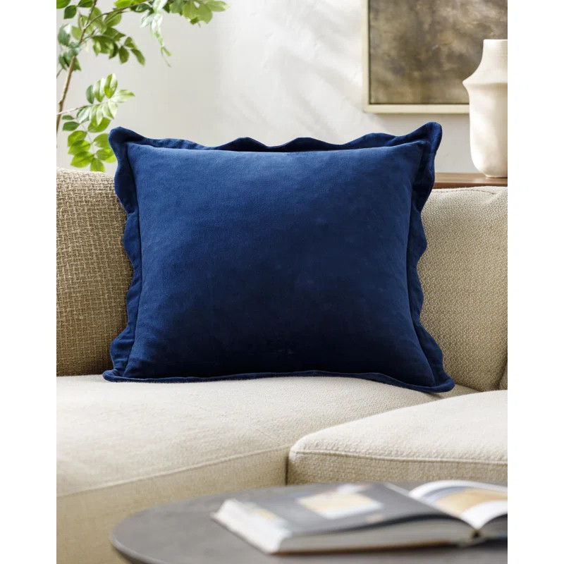 Birch Lane™ Collier Scalloped Edges Throw Pillow & Reviews | Wayfair | Wayfair North America
