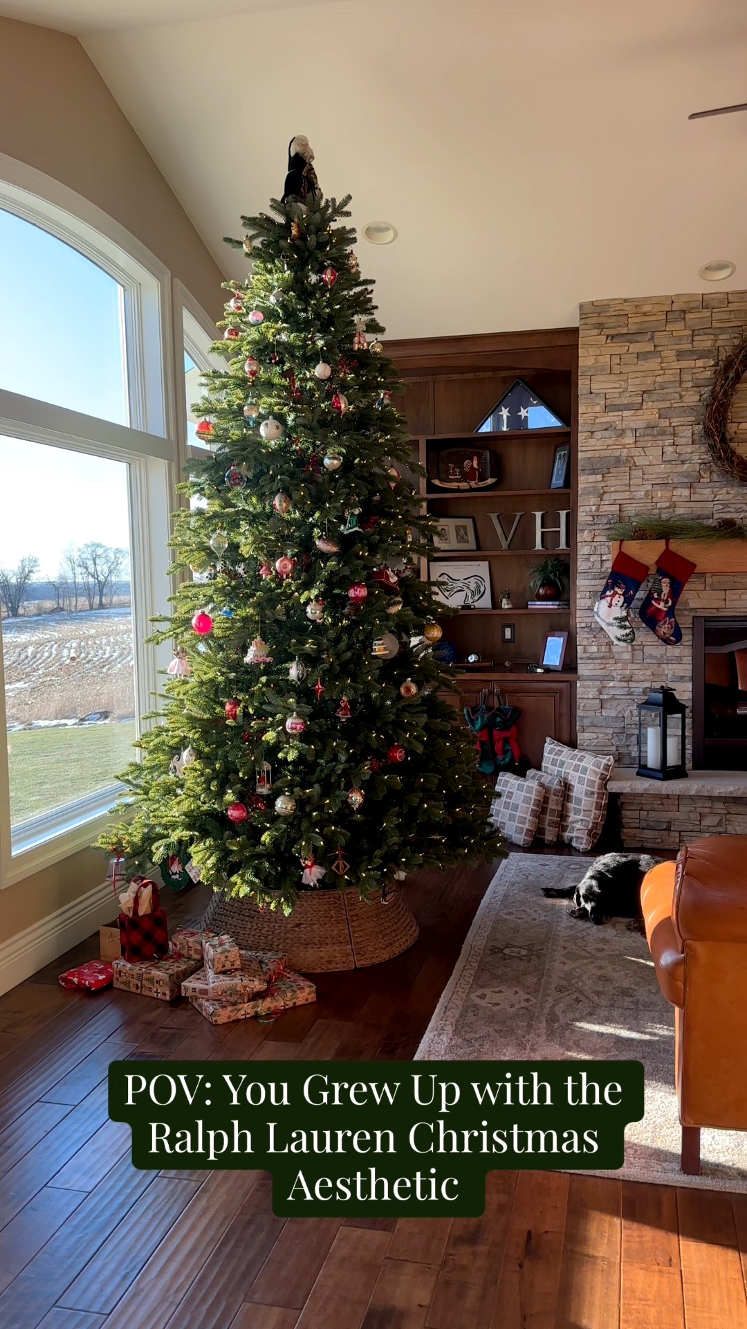 POV: You grew up with the Ralph Lauren Christmas aesthetic ❤️🎄 I always love coming home & seeing my moms decorations - they’re so nostalgic & beautiful!!! Our tree is always my favorite, so many sentimental ornaments!! 

#LTKHoliday #LTKHome #LTKSeasonal