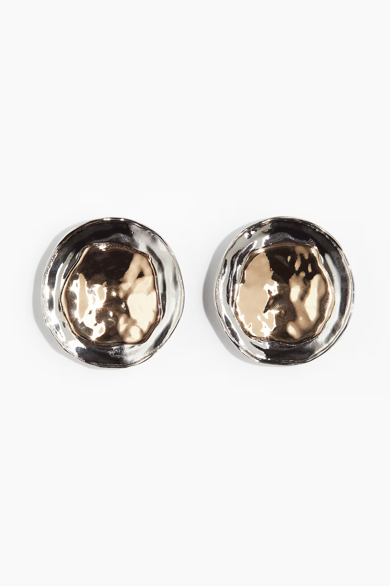 Hammered earrings | H&M (UK, MY, IN, SG, PH, TW, HK)
