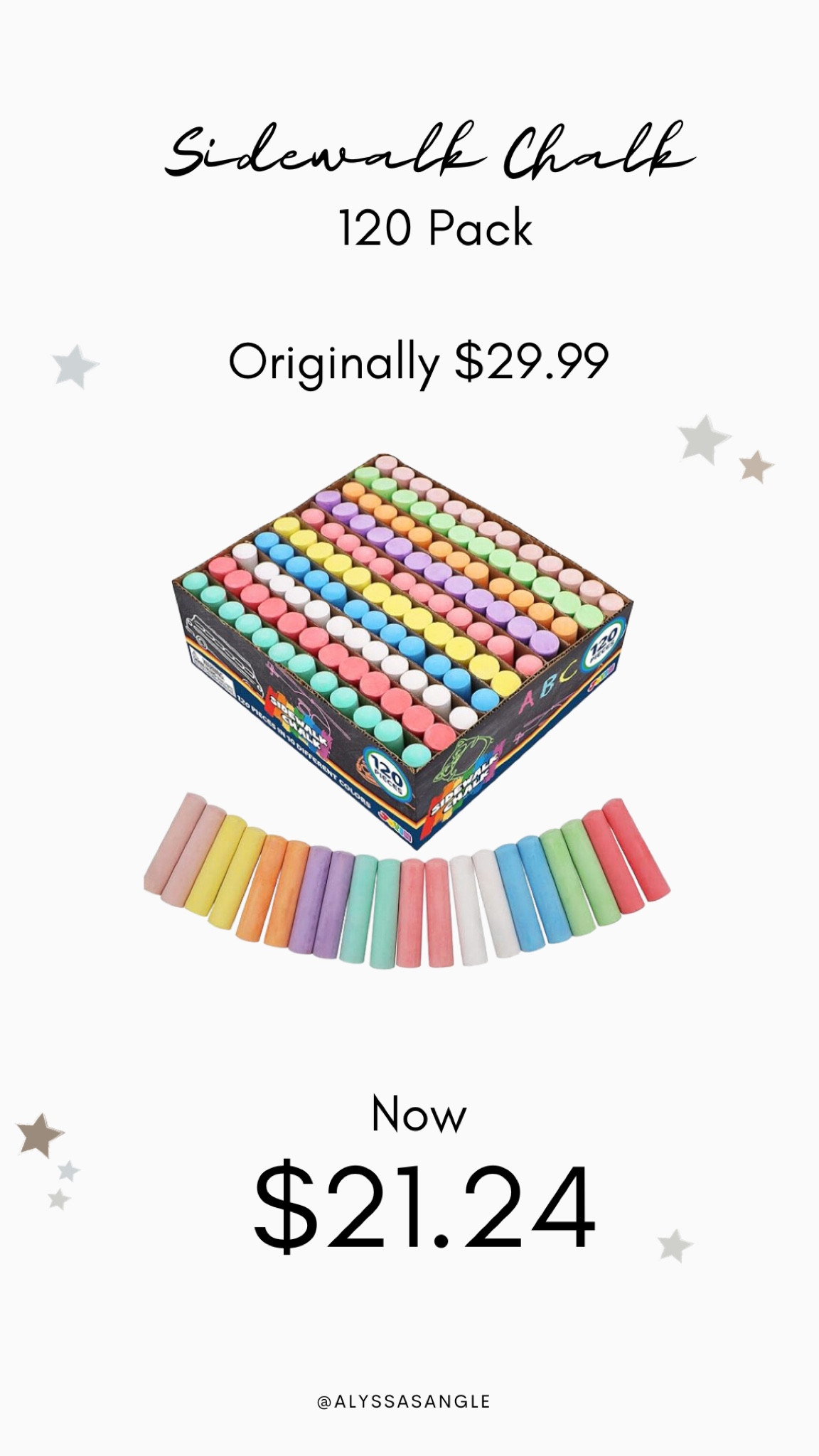 Mega pack of chalk 

#LTKkids #LTKCyberWeek #LTKGiftGuide