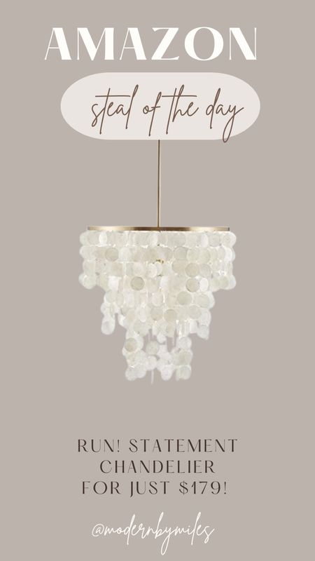 Lowest price in 30 days, 36% off!

Isla chandelier, statement chandelier, bedroom lighting 

#LTKhome #LTKsalealert