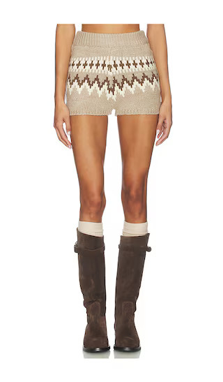 Orly Shorts in Driftwood Fairisle | Revolve Clothing (Global)