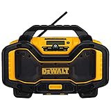DEWALT 20V MAX* Portable Radio & Battery Charger, Bluetooth (DCR025) | Amazon (US)