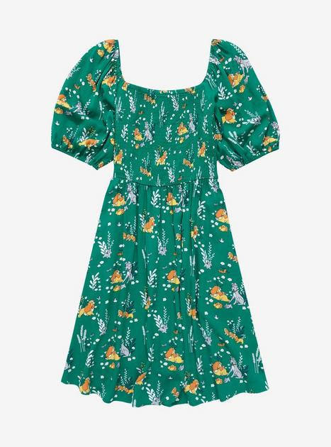 Disney Lady and the Tramp Floral Allover Print Smock Dress - BoxLunch Exclusive | BoxLunch