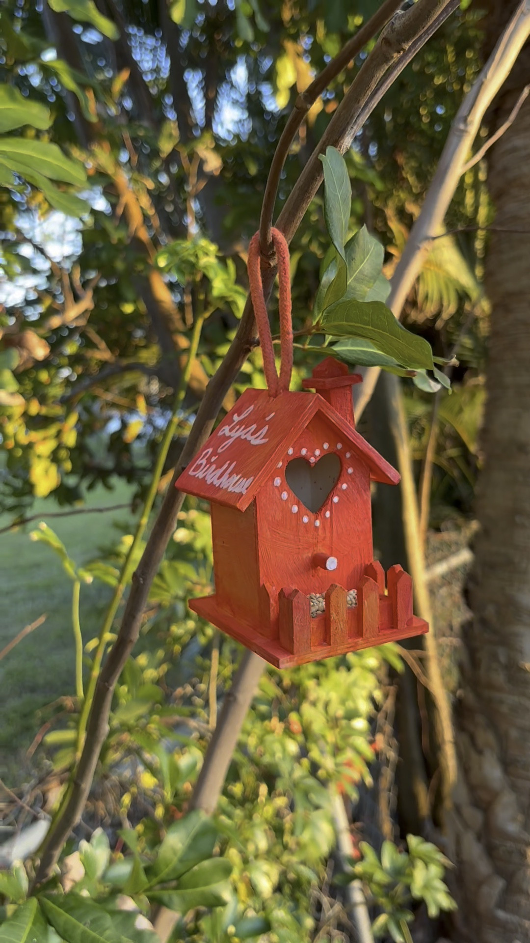 Painted a birdhouse with my daughter, and she was obsessed! She loves watching the birds eat at our feeder, so this was the perfect craft for her. After we hung it outside, she ran around yelling for all the birds to come—my heart completely melted! 🥹 And the best part? This little birdhouse was only 99 cents! Totally worth it for such a sweet memory. ❤️🐦 

#LTKFamily #LTKHome #LTKKids