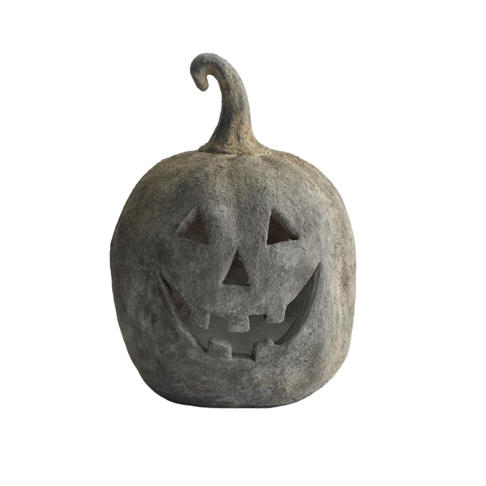 Hallowmas Handcrafted Jack-O'-Lantern, Artisanal Kiln-Fired Pumpkin with Hand-Carved Details, 202... | Amazon (US)
