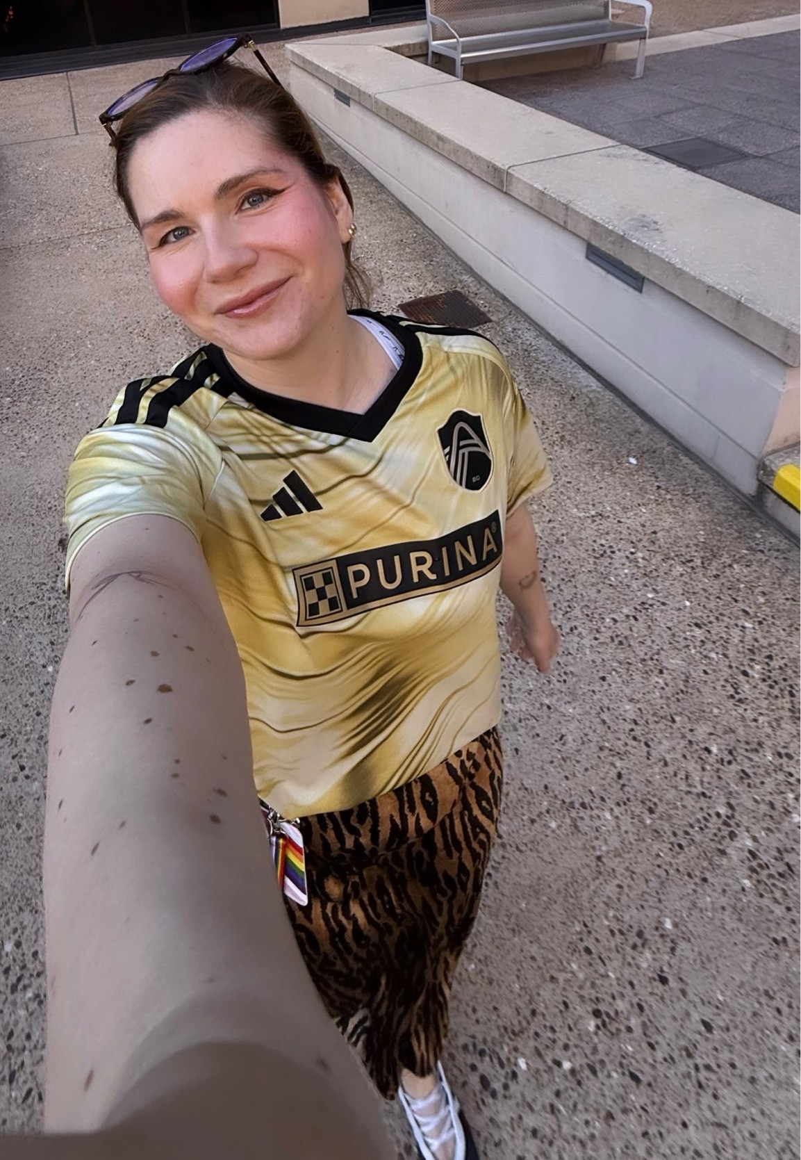 It’s soccer season! ⚽️ skirt is very old Zara