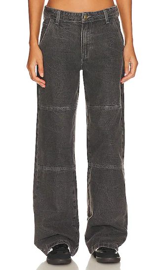 Freedom Jean in Washed Charcoal | Revolve Clothing (Global)