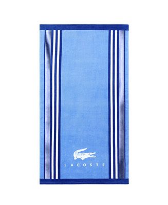 Oki Striped Cotton Beach Towel | Macy's