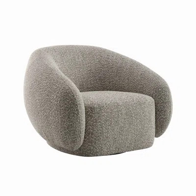 Isabel Boucle Chair With Swivel | Wayfair North America