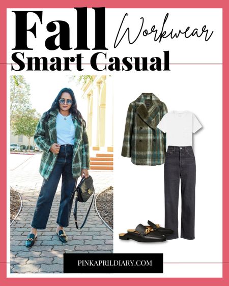 Effortless Smart Casual Fall Work Outfit with Peacoat
Work outfit | Business Casual 