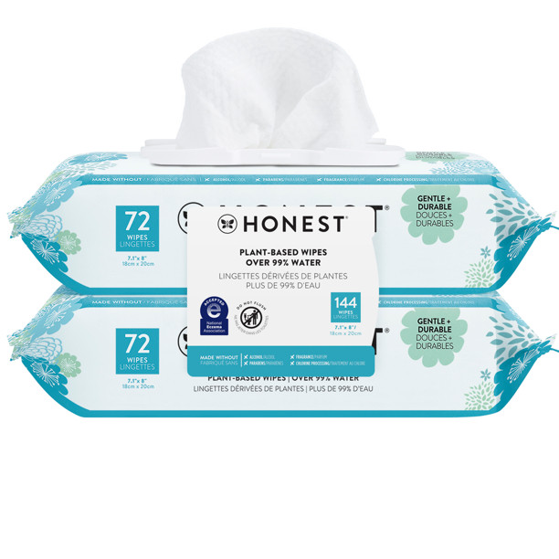 The Honest Company, Plant-Based Baby Wipes, Fragrance-Free, (Choose Your Count) | Walmart (US)