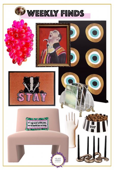 And we’re back !! Coolest finds of the week coming at you !
 
Today I’m feeling funky so it’s all about starting work back up with a smile on your face and some dope funny and weird stuff in your homes 😜 Happy Friday ! 
 
#weeklyfinds #homedecor  
@liketoknow.it #liketkit 
https://liketk.it/4idV9

#LTKstyletip #LTKhome