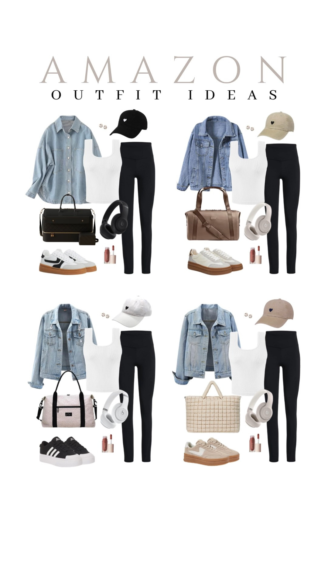 If you are packing light on your next trip, here are 5 outfit ideas styled using these travel basics.

#LTKSeasonal #LTKSaleAlert #LTKTravel 

 