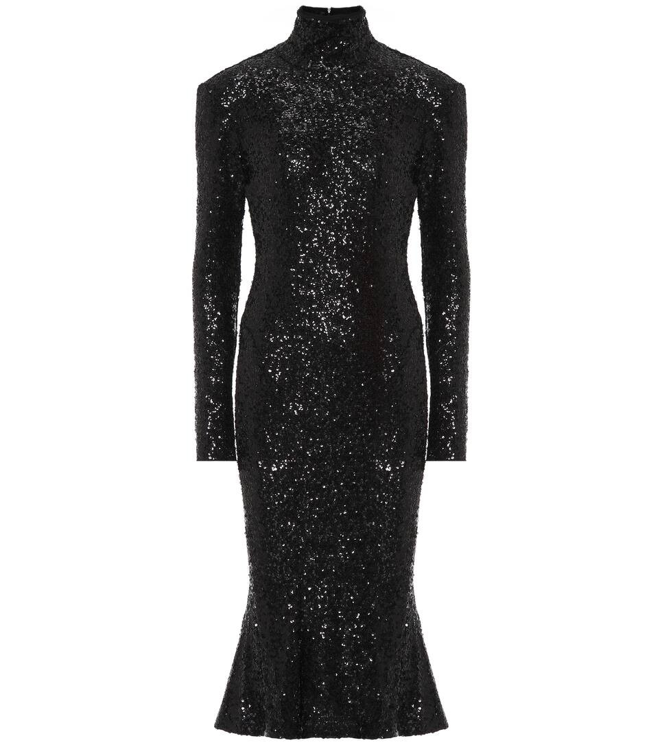 Sequined midi dress | Mytheresa (UK)