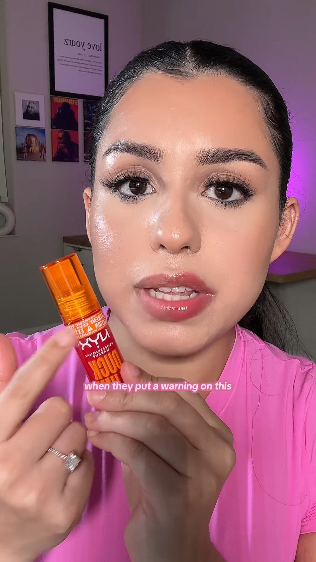 nyx did not play with this lip plumper!! it’s not for everyone. If you’re very sensitive, I do not recommend using! this is in shade cherry spice. 🍒

#LTKVideo #LTKBeauty #LTKFindsUnder50