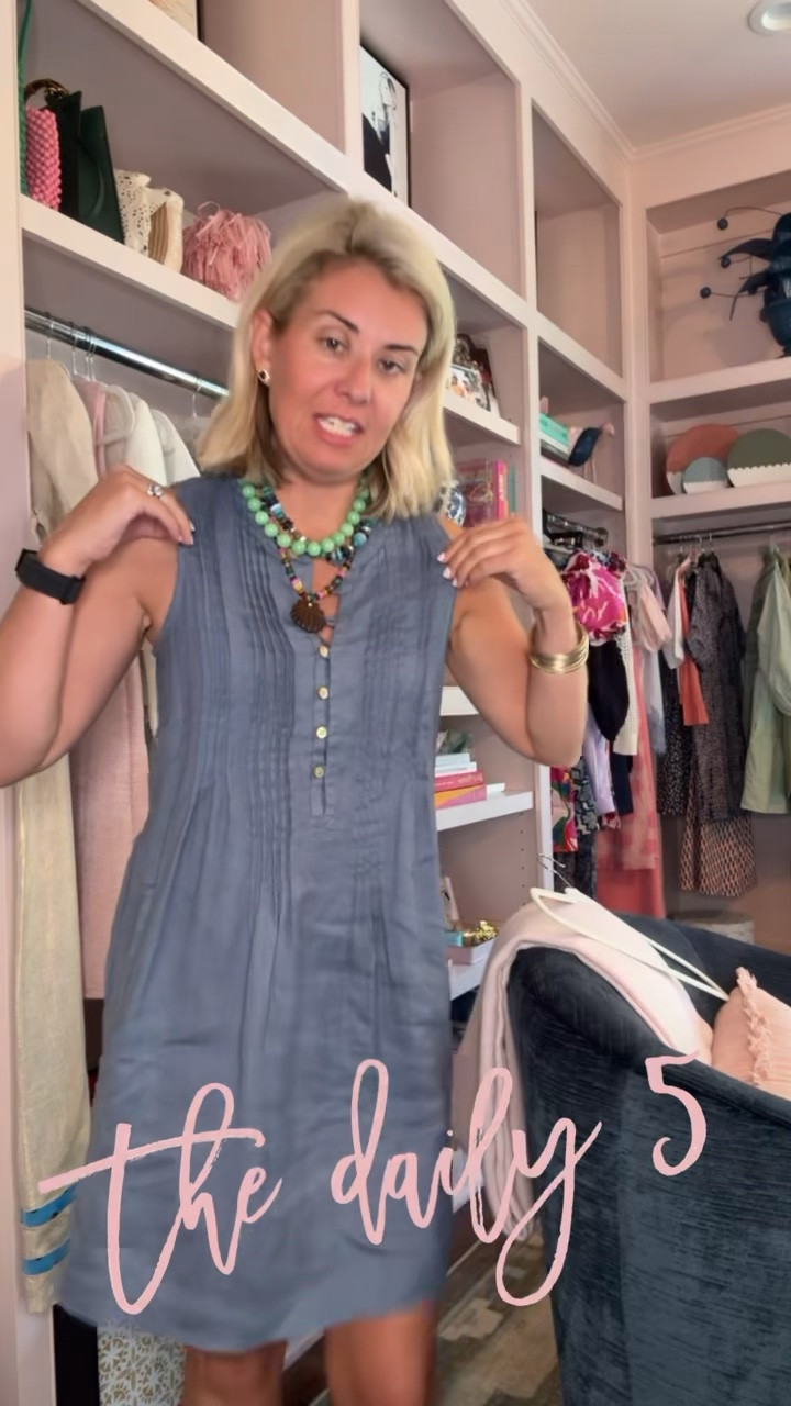 Daily 5…#1…Quince Dress! Finally restocked after we sold it out! I wear xs.

#LTKdayinmylife #LTKOver40 #LTKSeasonal